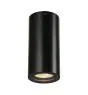 SLV Enola B Ceiling Light Aluminium Black Round | Suitable for 1x GU10 +G28:G427