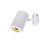 SLV Enola B Wall and Ceiling Light Aluminium White | Suitable for 1x GU10 