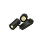 SLV Enola B Wall and Ceiling Light Aluminium Black | Suitable for 2x GU10 