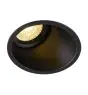 SLV Horn-A Spot Aluminium Black Round | Cutout 95mm - Suitable for 1x GU10 