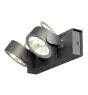 SLV Kalu Double Wall and Ceiling Light Aluminium Black 31W 2000lm - 830 Warm White | Dimmable 