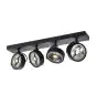 SLV Kalu Spot Aluminium Black | Suitable for 4x GU10 (AR111) 