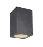 SLV Enola L Ceiling Light Aluminium Grey Square 36W 3500lm 38D - 930-940 CCT | Outdoor - IP65 - Best Colour Rendering