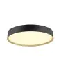 SLV Decona 42 Ceiling Light Aluminium Black Gold Round 23W 2680lm - 930-940 CCT | IP44 - Best Colour Rendering - Dimmable 