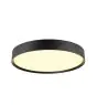SLV Decona 42 Ceiling Light Aluminium Black Round 23W 2680lm - 930-940 CCT | IP44 - Best Colour Rendering - Dimmable 