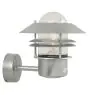 Nordlux Blokhus Wall Light Steel and Glass Grey | IP54 - Motion and Light Sensor - Suitable for E27