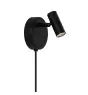 Nordlux Omari Wall Light Black 3.2W 320lm - 827 Extra Warm White 3.2W 320lm | With Switch
