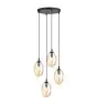 Emibig Pendant Astral Steel Black | Suitable for 4x E14 - Max 10W