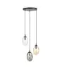 Emibig Pendant Astral Steel Black | Suitable for 3x E14 - Max 10W