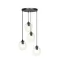 Emibig Pendant Istar Steel Black | Suitable for 4x E27 - Max 10W