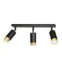 Emibig Ceiling Light Hiro Steel Black | Suitable for 3x GU10 - Max 10W