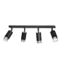 Emibig Ceiling Light Hiro Steel Black | Suitable for 4x GU10 - Max 10W