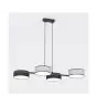 Emibig Pendant Drumz Steel Black | Suitable for 4x E14 - Max 10W