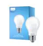 Philips Corepro LED Bulb E27 Pear Frosted 8.5W 1055lm - 840 Cool White - Replaces 75W