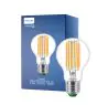 Philips MASTER LED Bulb Ultra Efficient E27 Pear Clear 5.2W 1095lm - 830 Warm White | Replaces 75W