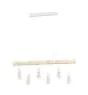 Eglo Pendant Townshend Steel White Wood | IP20 - Suitable for 6x E27 