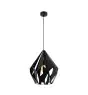 Eglo Pendant Carlton 5 Steel Black | IP20 - Suitable for 1x E27 