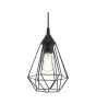 Eglo Pendant Tarbes Black | IP20 - Suitable for 1x E27 