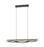 Eglo Pendant Boyal Wood Black, Brown 42W 3500lm - 830 Warm White | Dimmable