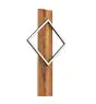 Eglo Wall Light Boyal Wood Black, Rusty 13W 1750lm - 830 Warm White