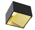SLV Logs Aluminium Black 6W 300lm - 930 Warm White | Best Colour Rendering