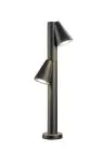 SLV T-Tube Aluminium Black | Suitable for 2x GU10