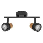 Ledvance LED Decor Spot Cork Steel Black 6W 460lm - 827 Extra Warm White | Dimmable