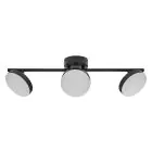 Ledvance LED Decor Spot Moon Steel Black 16W 840lm - 830 Warm White
