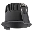 Ledvance LED  SPOT DARKLIGHT Aluminium  8W 640lm 36D - 927 Extra Warm White | Cutout 68mm - IP44 - Best Colour Rendering -  Dimmable
