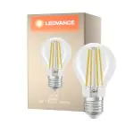 Ledvance Filament LED E27 Pear Clear 5W 1055lm - 830 Warm White | Replaces 75W
