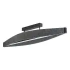 Ledvance Decor Flat Felt Ceiling Light Grey 23W 800lm - 830 Warm White
