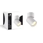 D'Lite Ceiling Spot Clio White Tiltable| Suitable for 1x GU10
