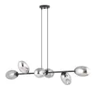 Emibig Pendant Pandora Steel Black | Suitable for 6x E14 - Max 10W