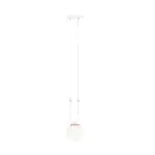 Emibig Pendant Glam Steel White | Suitable for 1x E14 - Max 10W