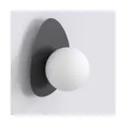 Emibig Wall Light Ovo Steel Black | Suitable for 1x G9 - Max 8W