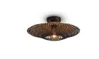 Good&Mojo Ceiling Light Kalimantan Bamboo Black | Suitable for 1x E27 