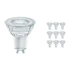 Multipack 10x Ledvance SUPERIOR LED Spot Reflector GU10 PAR16 4.5W 350lm 36D - 818-827 Dim To Warm | Dimmable - Replaces 50W