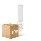 Multipack 10x Noxion Lucent PL-C LED 3.6W - 840 Cool White | 2-Pin - Replaces 10W