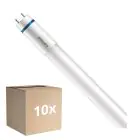 Multipack 10x Philips Master LED Tube T8 (EM/Mains) High Output T8 11.3W 2000lm - 830 Warm White | 120cm - Replaces 36W