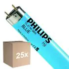 Multipack 25x Philips MASTER TL-D 58W - Blue | 150cm