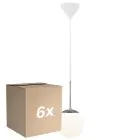 Multipack 6x Nordlux Café Pendant Glass White | Suitable for E27